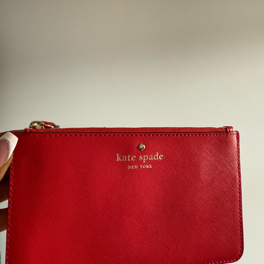 Kate Spade Vibrant Red Wristlet